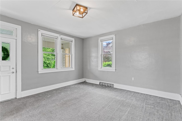 1222 Forest Ave, New Kensington, PA 15068 - spare room featuring carpet and baseboards