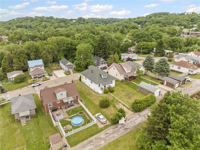 1222 Forest Ave, New Kensington, PA 15068 - aerial perspective of suburban area with a forest