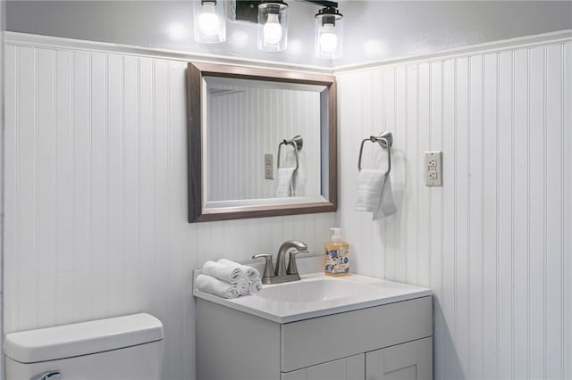 1222 Forest Ave, New Kensington, PA 15068 - half bathroom featuring vanity and toilet