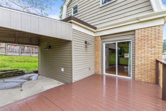 44 Pasadena St, Mt Washington, PA 15211 - view of wooden terrace