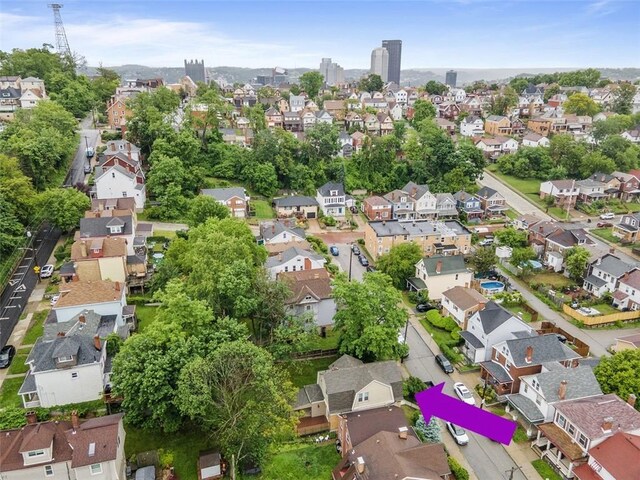 44 Pasadena St, Mt Washington, PA 15211 - aerial view of residential area