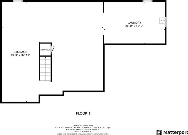 704 Park Ave, Rostraver, PA 15012 - floor plan / room layout