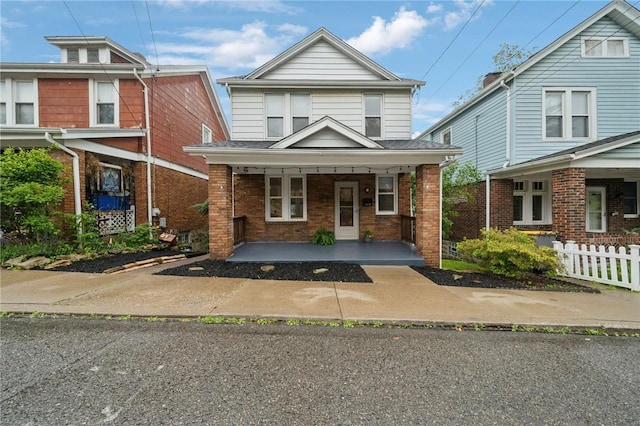 1110 Illinois Ave, Dormont, PA 15216 - traditional style home with a porch and brick siding