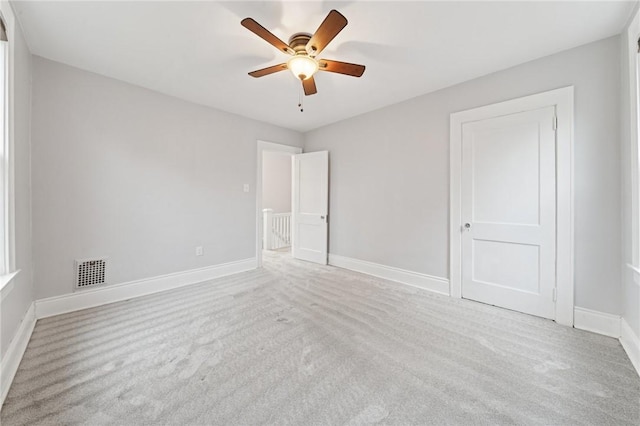 1110 Illinois Ave, Dormont, PA 15216 - unfurnished bedroom featuring carpet floors, baseboards, and ceiling fan