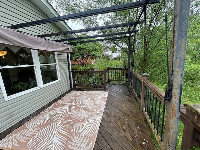127 Benton, Canonsburg, PA 15317 - view of wooden deck