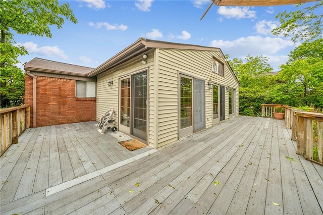 1371 Blue Jay Dr, Scott Twp Sal, PA 15243 - view of wooden deck