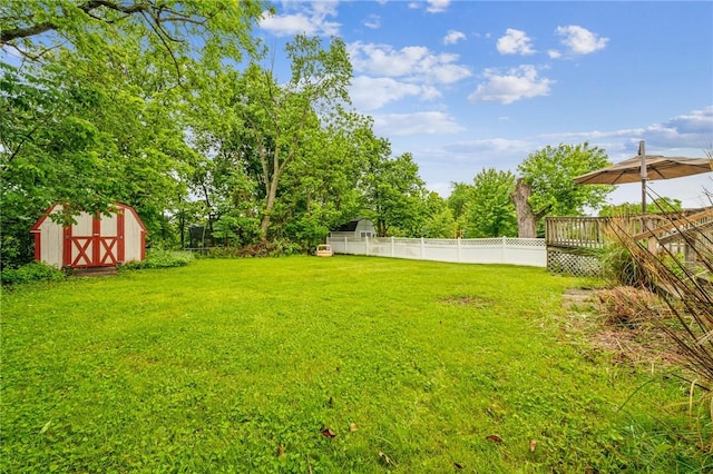 1371 Blue Jay Dr, Scott Twp Sal, PA 15243 - view of yard with a deck