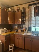 28 S Railroad St, Manor, PA 15665 - kitchen featuring a sink