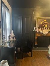 28 S Railroad St, Manor, PA 15665 - living area with wood finished floors