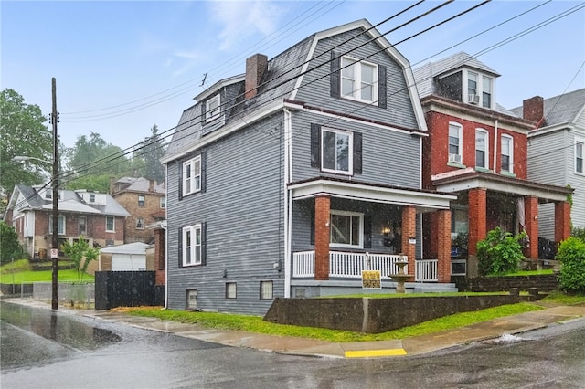 134 Poplargrove St, Carrick, PA 15210 - view of front of home featuring a porch