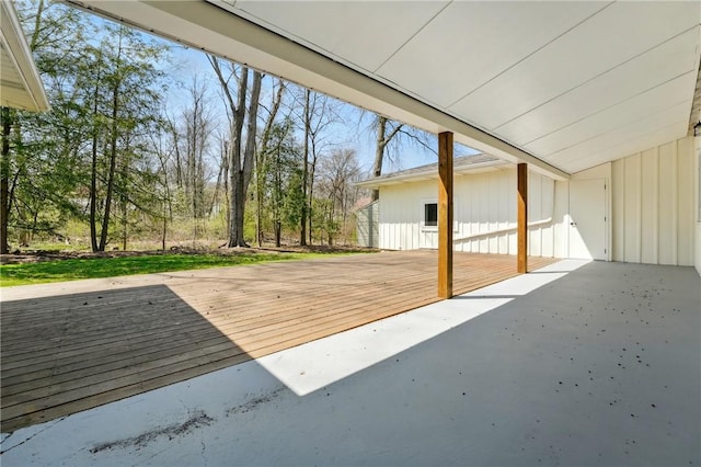 385 Vogan Dr, Mercer Boro Mer, PA 16137 - view of patio featuring a wooden deck