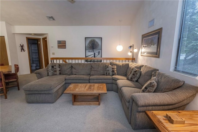 W1 Sunridge Dr, Seven Springs Resort, PA 15622 - living area with carpet flooring