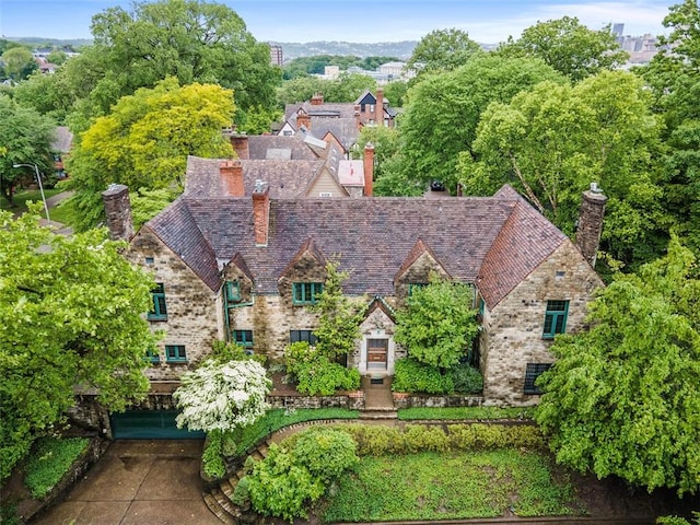 1 Robin Rd, Squirrel Hill, PA 15217 - aerial view of property and surrounding area