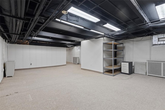 1 Robin Rd, Squirrel Hill, PA 15217 - basement with carpet