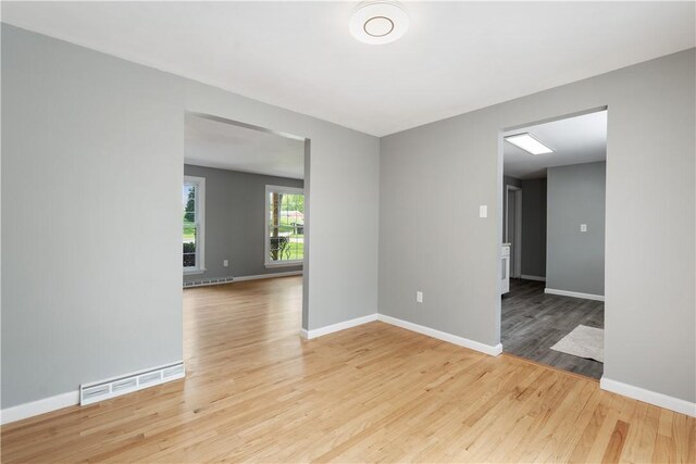 150 Dover Dr, Moon/Crescent Twp, PA 15108 - spare room with light wood-style floors and baseboards