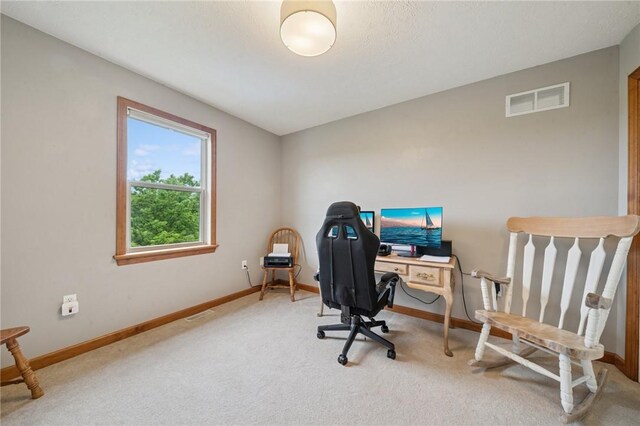 1016 Noble Pine Ct, Trafford, PA 15085 - carpeted home office with baseboards