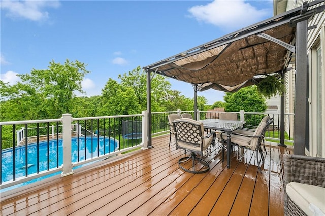 1016 Noble Pine Ct, Trafford, PA 15085 - deck with outdoor dining space