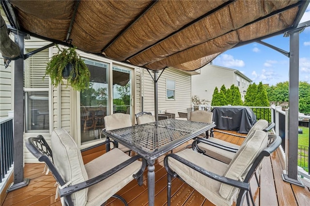 1016 Noble Pine Ct, Trafford, PA 15085 - deck with outdoor dining space