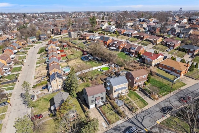 2874 Midland St, Brookline, PA 15226 - aerial overview of property's location featuring nearby suburban area