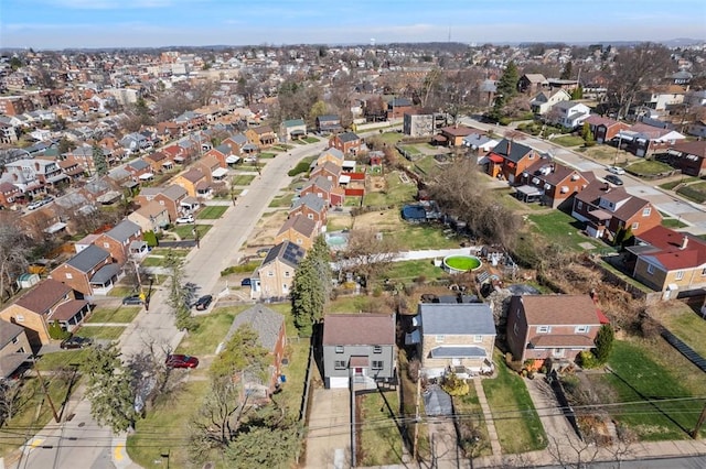 2874 Midland St, Brookline, PA 15226 - aerial view of property and surrounding area with nearby suburban area