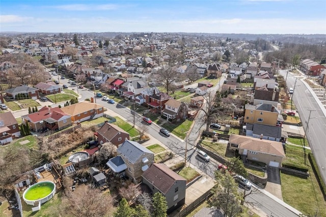 2874 Midland St, Brookline, PA 15226 - aerial view of property's location with nearby suburban area