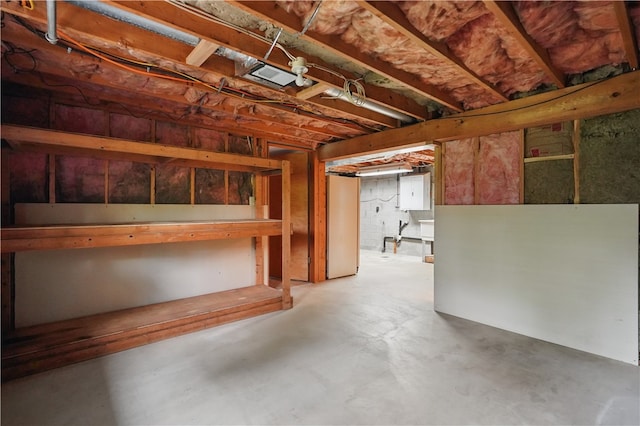 406 Maple Dr, Irwin, PA 15617 - view of unfinished basement