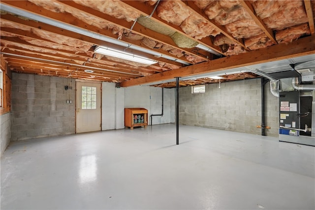 406 Maple Dr, Irwin, PA 15617 - below grade area with heating unit