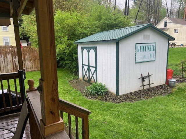 11863 Lakeview, Conneaut Lake Cra, PA 16316 - view of shed