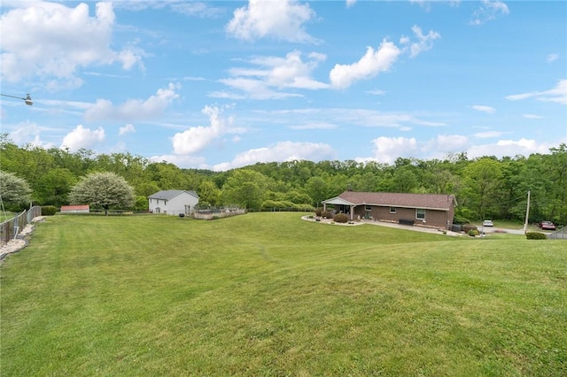 1967 Rostraver, Rostraver, PA 15012 - view of yard with a forest view