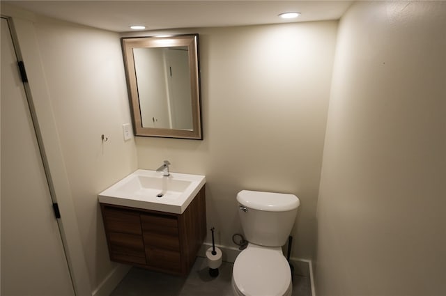 102 Green Vista Dr, Ohio Twp, PA 15237 - half bath featuring vanity and recessed lighting