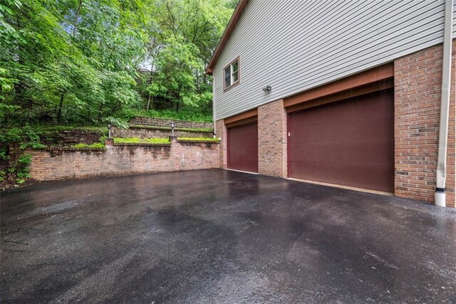 803 E Arcadia Dr, Mccandless, PA 15237 - garage featuring driveway
