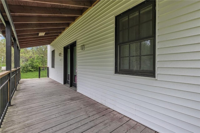 677 Fairlane Blvd, New Galilee, PA 16141 - view of wooden terrace