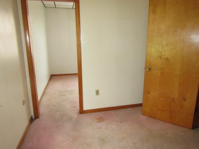 1214 1/2 3rd St, Mckees Rocks, PA 15136 - unfurnished bedroom with carpet floors and baseboards