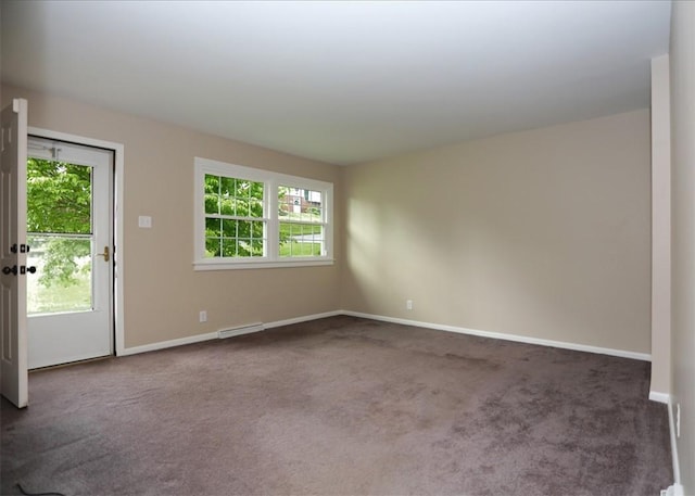 1107 Croxall Ave, Hopewell Twp Bea, PA 15001 - empty room featuring healthy amount of natural light, carpet flooring, and baseboards