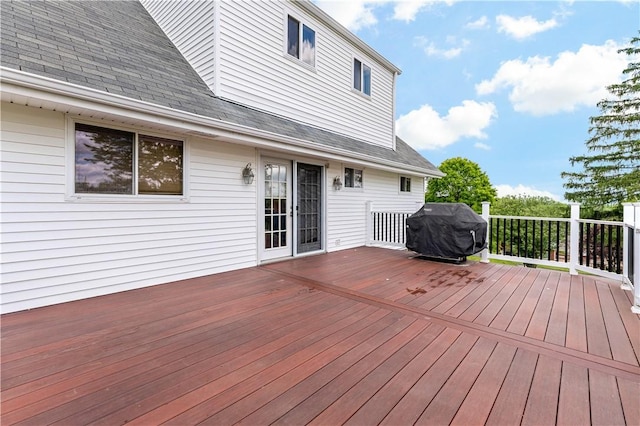 225 Larson Blvd, Rostraver, PA 15012 - wooden terrace with grilling area