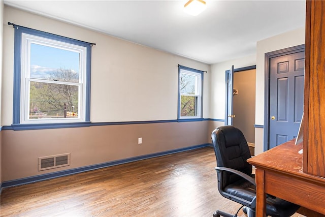 1900 Ardmore Blvd, Forest Hills Boro, PA 15221 - office area with wood finished floors and baseboards
