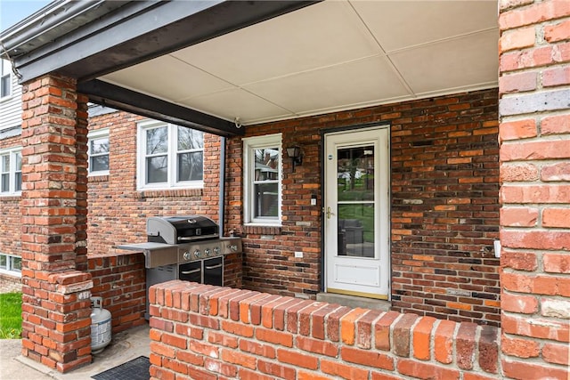 1900 Ardmore Blvd, Forest Hills Boro, PA 15221 - doorway to property featuring brick siding and a porch