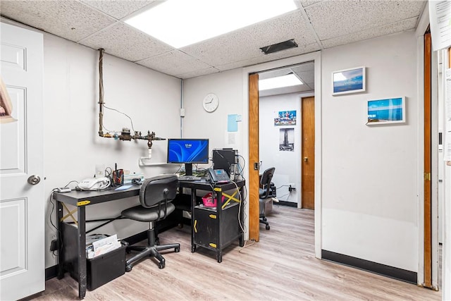 1900 Ardmore Blvd, Forest Hills Boro, PA 15221 - home office featuring wood finished floors and a paneled ceiling