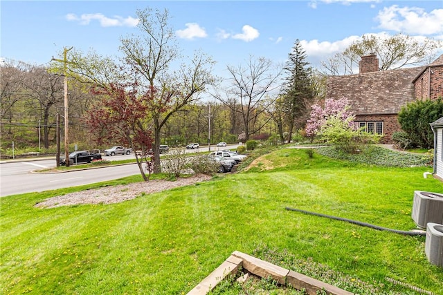 1900 Ardmore Blvd, Forest Hills Boro, PA 15221 - view of grassy yard featuring central AC