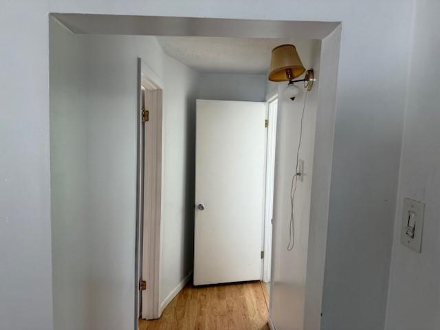 15 Miner Ave, Bentleyville, PA 15314 - corridor featuring light wood finished floors and baseboards
