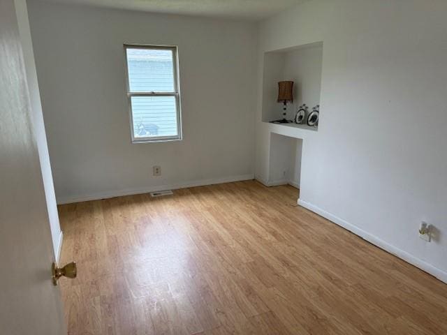 15 Miner Ave, Bentleyville, PA 15314 - empty room with light wood-type flooring and baseboards