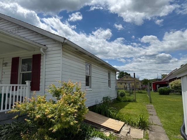 15 Miner Ave, Bentleyville, PA 15314 - view of side of property with a lawn