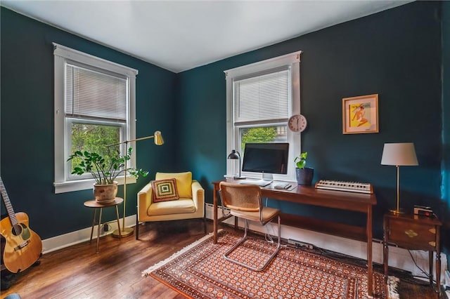 404 Lenox Ave, Forest Hills Boro, PA 15221 - office featuring wood finished floors and baseboards