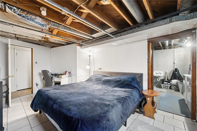 233 6th St, California, PA 15419 - view of tiled bedroom