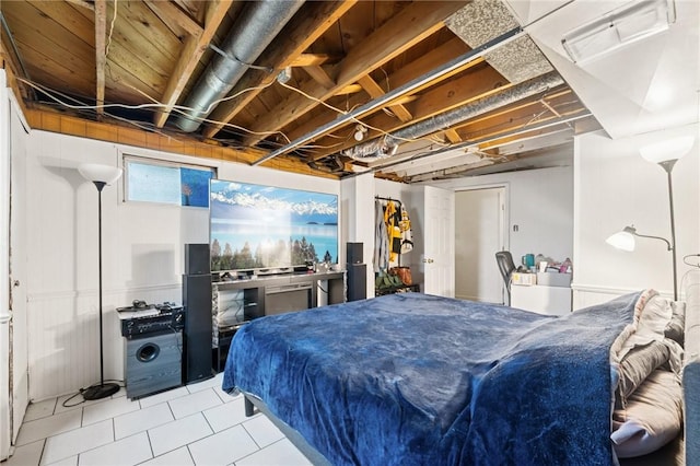 233 6th St, California, PA 15419 - bedroom featuring tile patterned floors