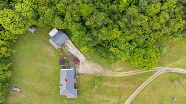 536 Hopewell Rd, Luzerne Twp, PA 15433 - bird's eye view