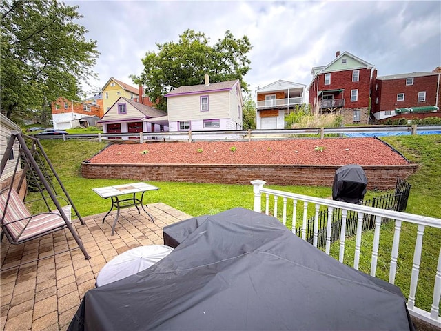 3181 Mellott Rd, Baldwin Boro, PA 15227 - view of patio with a residential view