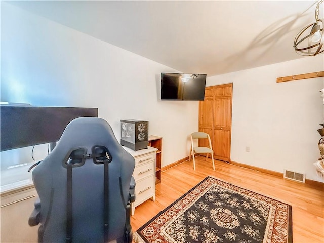 3181 Mellott Rd, Baldwin Boro, PA 15227 - office area with light wood finished floors and baseboards