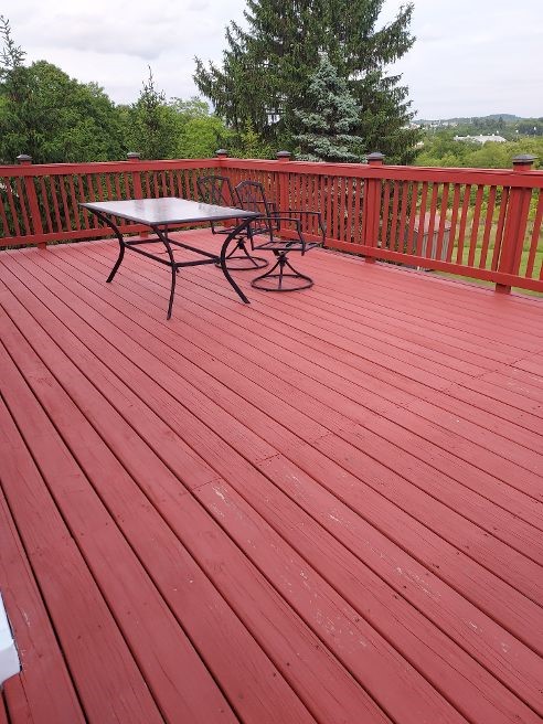 1046 Elicker Rd, Plum Boro, PA 15068 - view of wooden terrace