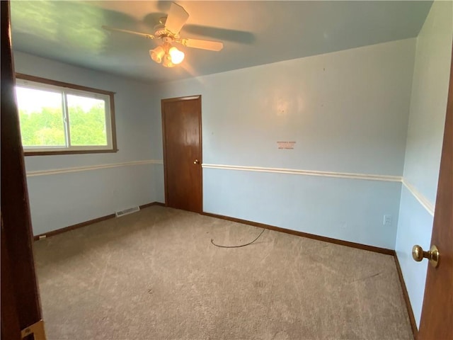 600 Moore Rd, South Franklin, PA 15301 - carpeted spare room with ceiling fan and baseboards